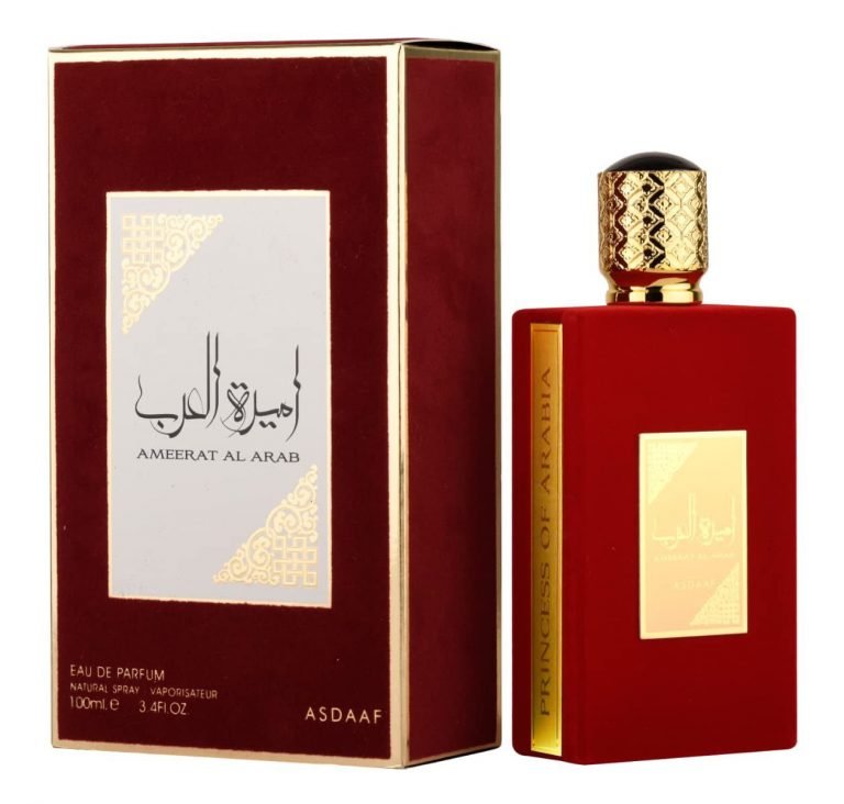 perfume oriental prinncesa arabae rojo