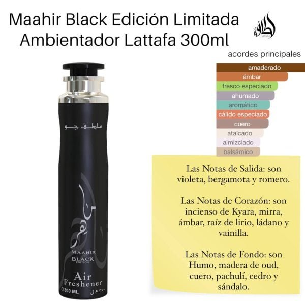 LACOSVI MAAHIR BLAK LATTAFA AMBIENTADOR ARABE PARA CASA MIRAVIA.ES AMAZON.ES